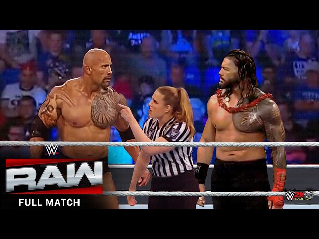 Roman Reigns vs. The Rock: Raw, Feb. 14, 2025 - Extreme Rules Match