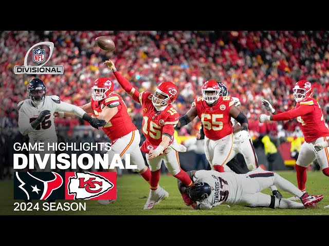 Houston Texans vs. Kansas City Chiefs | 2024 Divisional Round Game Highlights