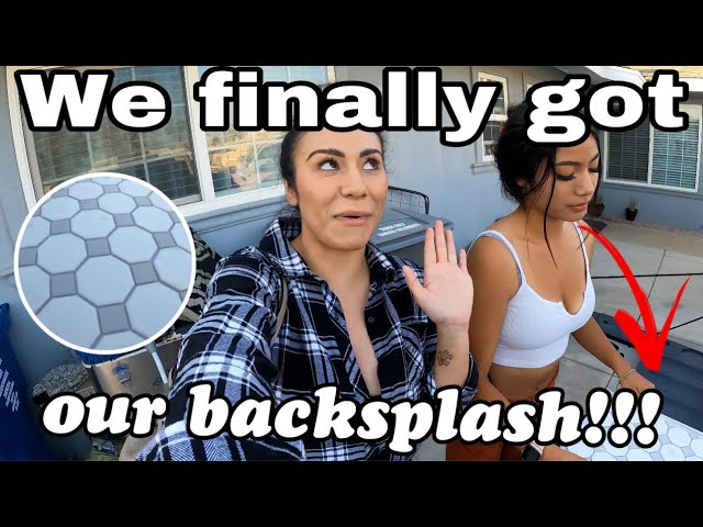 We finally got our backsplash! **A year later** Autism Royalty Family