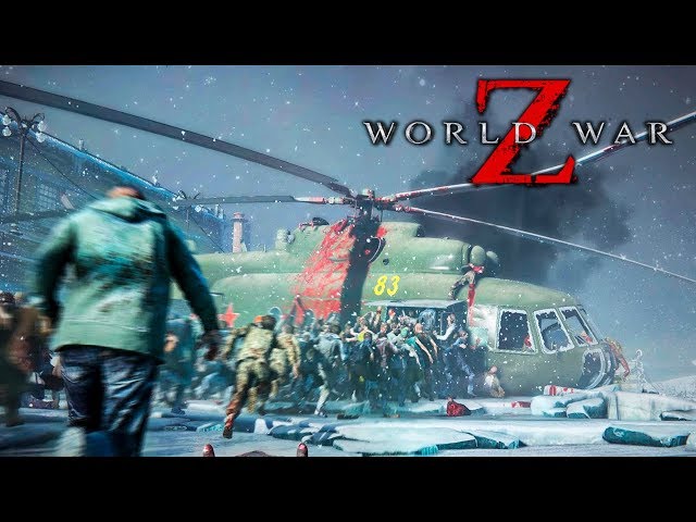 WORLD WAR Z - OS ZOMBIES VIERAM PRA CIMA DO NOSSO HELICÓPTERO!