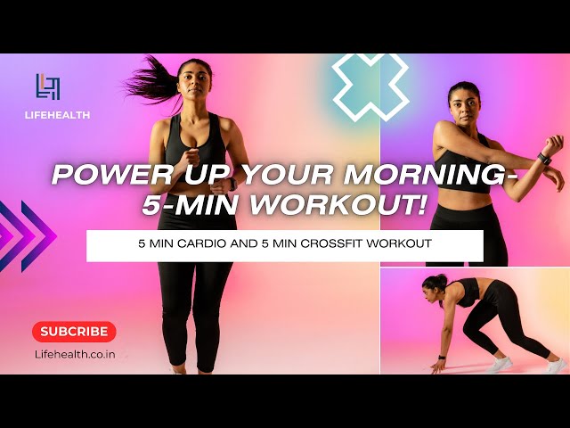 "5-Minute Morning Workout to Boost Energy & Burn Fat!" 💪🔥@LifeHealthNation ||  #fitness #Tips #boost