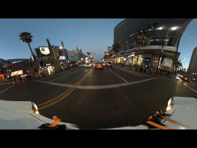 VR Hollywood Boulevard at Magic Hour