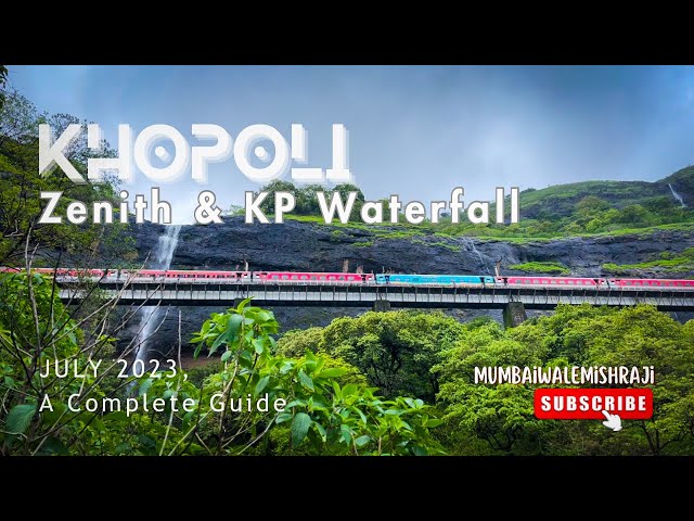 Khopoli (Zenith & KP Waterfall) | A complete guide | How to reach | Time and route #waterfall #rain