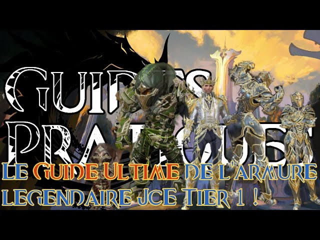 Guild Wars 2 - Le guide ultime de l'armure légendaire JcE Tier 1 !