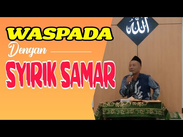 🔴 " WASPADA DENGAN SYIRIK SAMAR " LIVE KEGIATAN PENGAJIAN RUTIN 7 FEBRUARI 2025