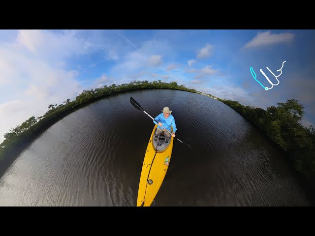 2024-03-09 - Manatee River 3: First outing with Insta360 X3