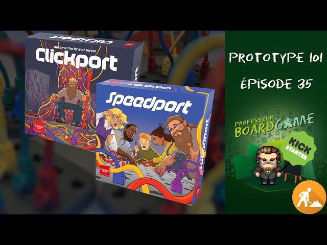 Prorotype 101 (EP35) Clickport et Speedport - Règles