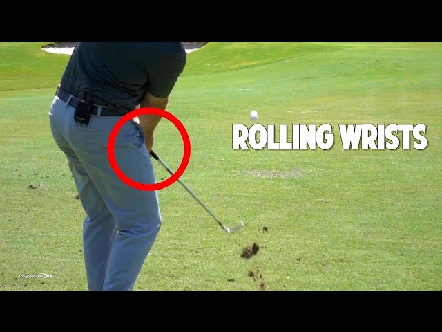 How to Hit Golf Wedge Shots with Backspin - Wrist Move