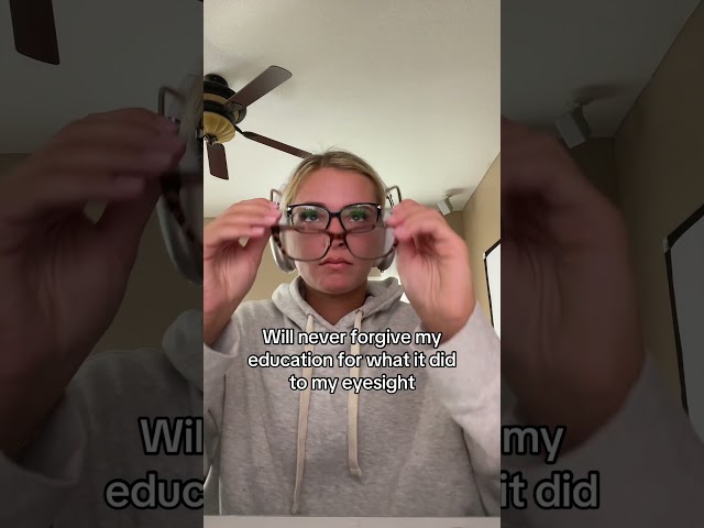 Can’t even afford LASIK #funnyvideo #funny #relatable #school #medschool #college #premed #shorts