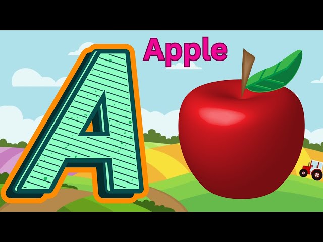 A for apple Kids ABC Phonic Song@GoVaaTV-eg6cf