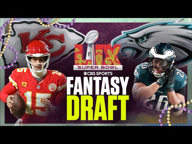 Super Bowl 59 FANTASY DRAFT: Who should be No. 1 overall, Patrick Mahomes or Saquon Barkley