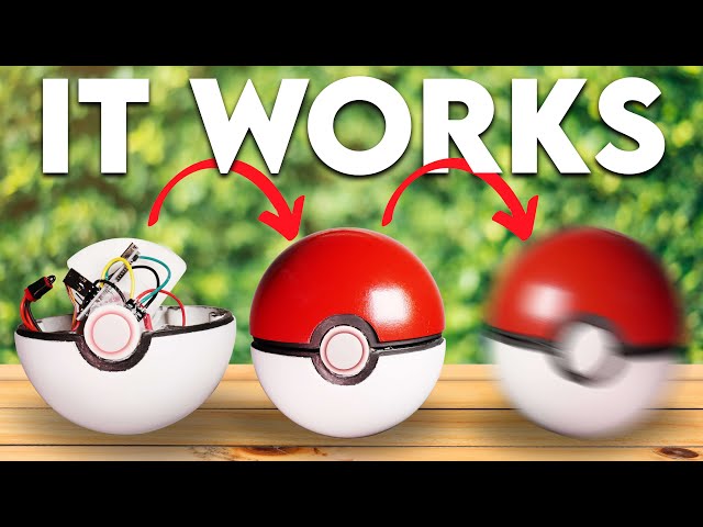 Real Working Pokeball! (with Shaking)