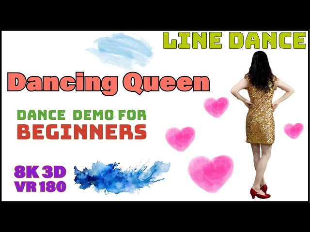 VR - Dancing Queen / Dance demo #vr #vr180 #dance #vrdance  #8k #linedance