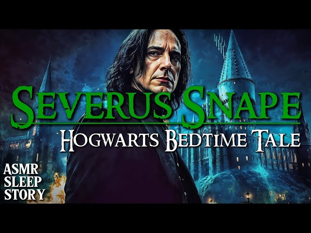 The Story of REAL Severus Snape : A Hogwarts Sleep Story | Harry Potter ASMR with Ambience