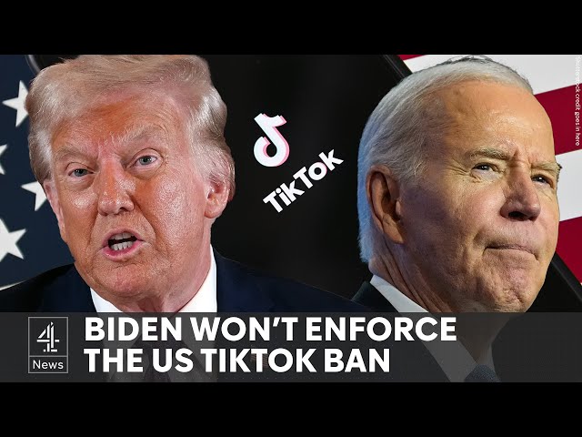 Biden is leaving US TikTok ban for Trump to decide