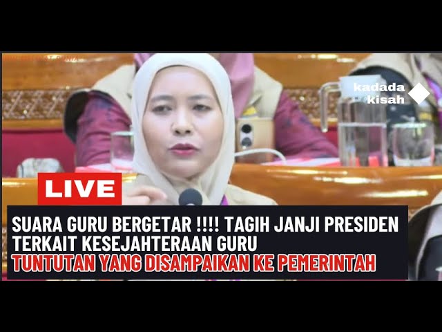 Guru Tagih Janji Pemerintah Akan Kesejahteraan Guru - Minta Pemerintah Buka Penerimaan ASN Tanpa Tes