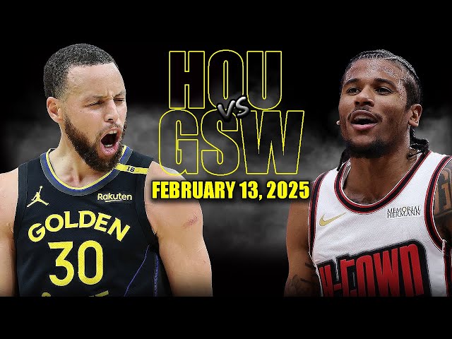 Golden State Warriors vs Houston Rockets Full Game Highlights - February 13  | NBA Regular Season