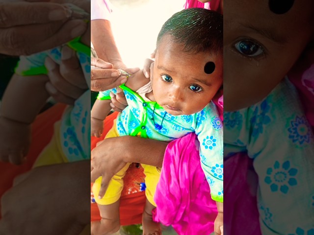 Cute baby injection crying doctor #shorts #trending #viralvideo