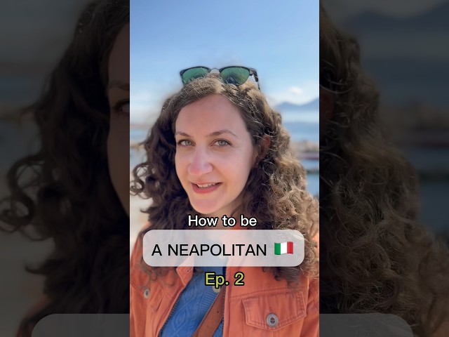 Ep.2 - How to be Neapolitan #shorts #indian #italian #comedy