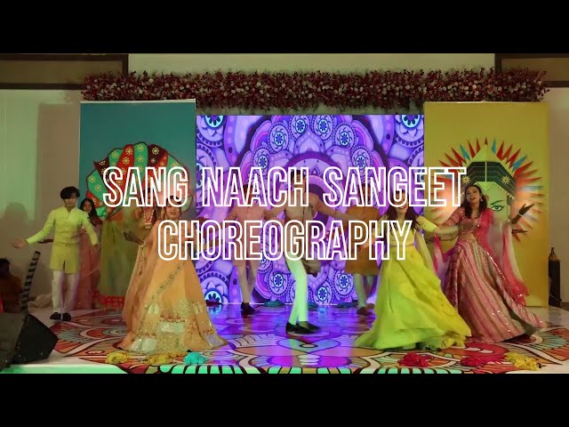 Wedding Choreography | Sangeet Special Dance | Bollywood Mashup | SangNaach Choreography | Sangeet