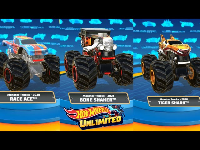 Hot Wheels Unlimited Monster Truck : Let's Race All Monster Trucks Mayhem