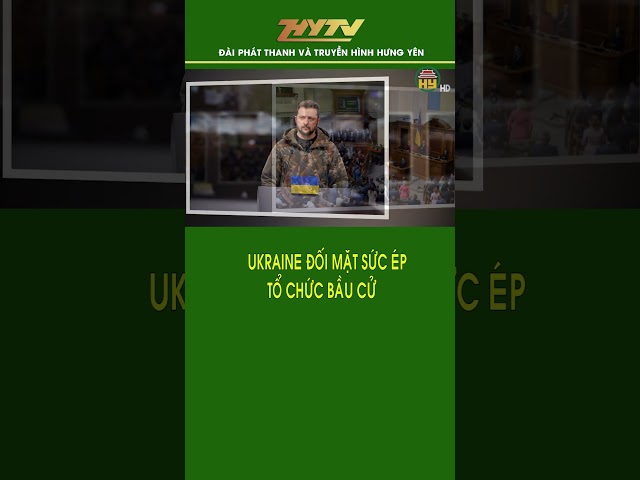 NÓNG: Ukraine đối mặt sức ép tổ chức bầu cử