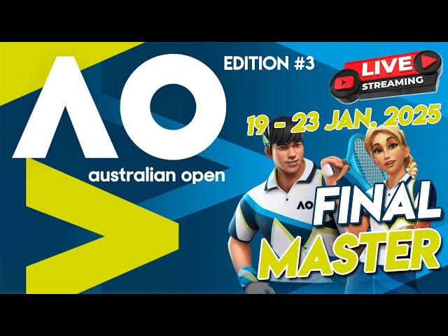 Tennis Clash 2025 Australian Open 3rd Edition Master Final Round [January 2025]