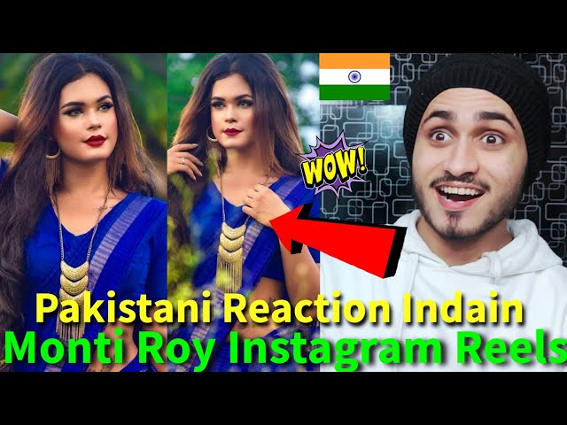 Pakistani Reaction On indian Monti Roy Instagram Reels Videos 2021 | RK ReActions