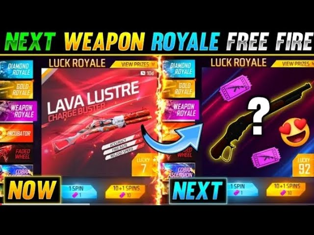 Next Weapon Royale Free Fire Free FireNew Event| New Weapon Royale Free FireGarena Free FirePS GAMER