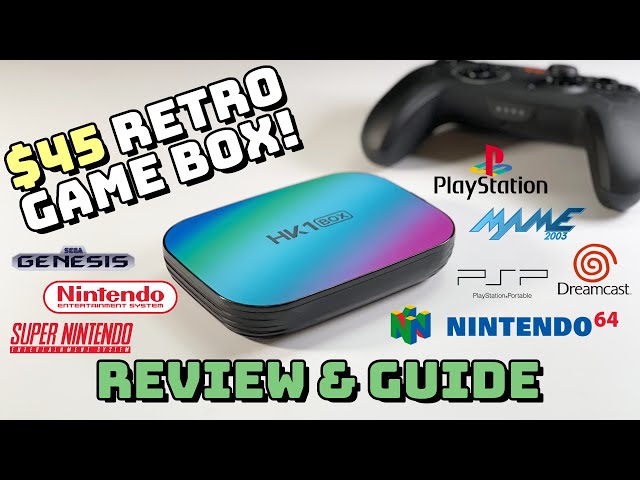 Android TV Box as a Retro Game Machine! (HK1 Box 4GB)