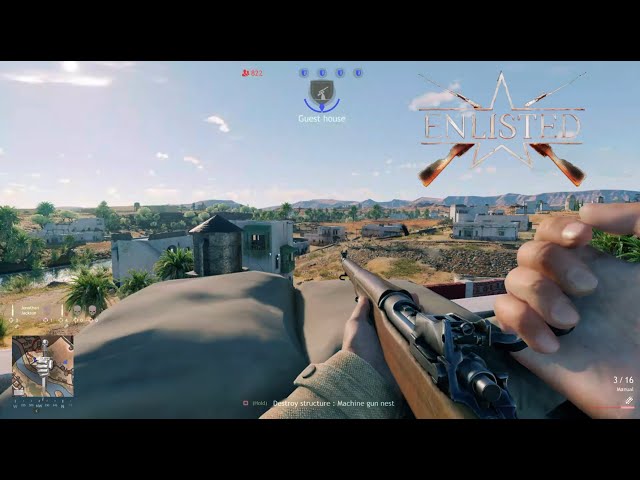 ENLISTED | BATTLE OF TUNISIA CBT | THE GORGE (Invasion) | PS5 4K