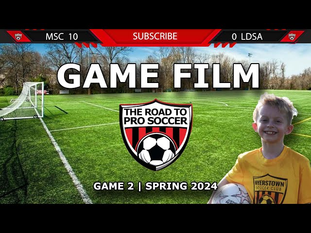 [U9] MSC MudBoys vs LDSA | Spring 2024 | Youth Soccer Game Film