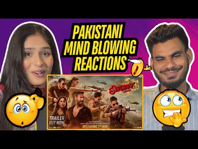 Singham Again | Official Trailer | A Rohit Shetty cop Universe| 1st Nov |PAKISTANI REACTION