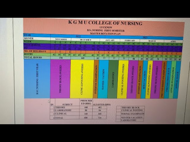 Easy way to make master rotation plan with Hindi explanation #mscnursing