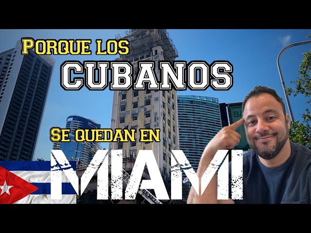 LOS CUBANOS 🇨🇺Prefieren Vivir EN MIAMI, Te lo Cuento Todo Aquí!