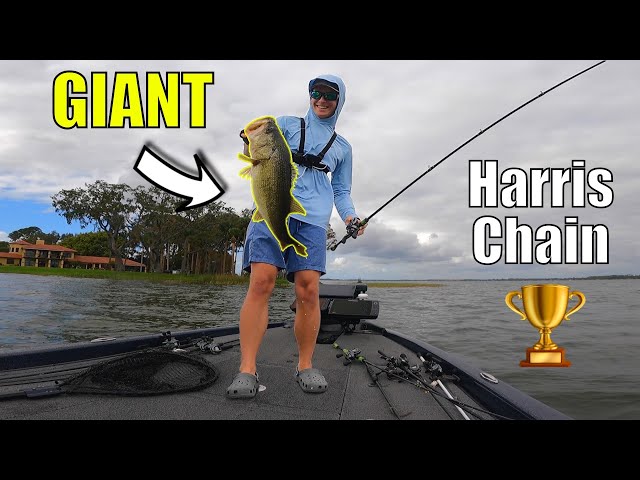 I WON the tournament & guy wanted to FIGHT us!😡Harris Chain Bass Fishing