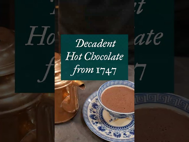 Making Hot Chocolate from 1747