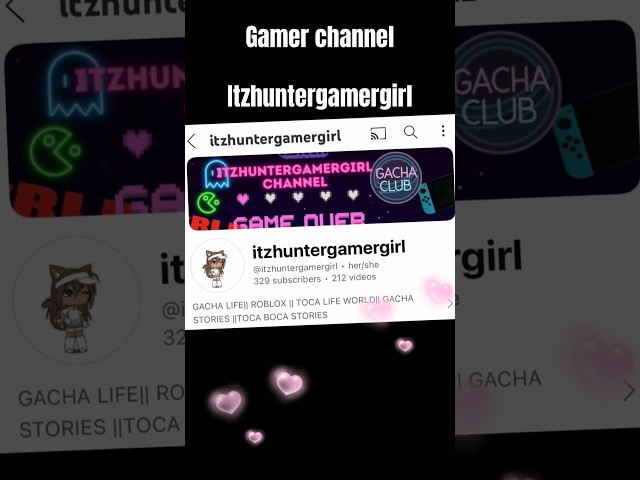 check out my tiktok gamer channel and here #checkoutmytiktok #gamergirlchannel #shorts