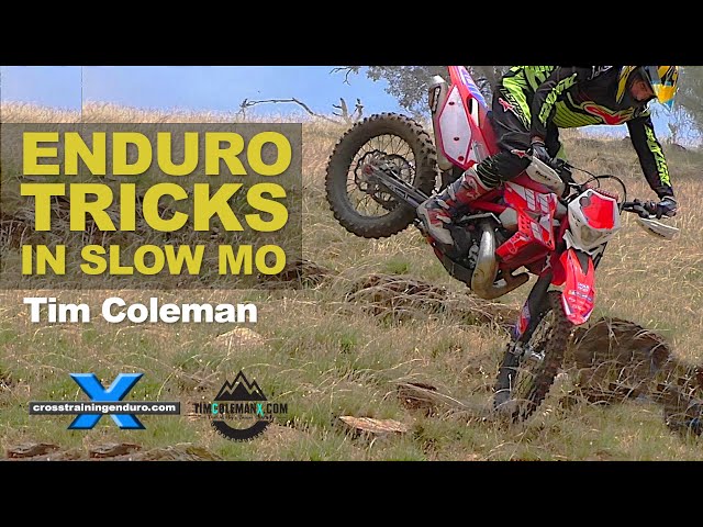 Tim Coleman's awesome dirt bike tricks!︱Cross Training Enduro