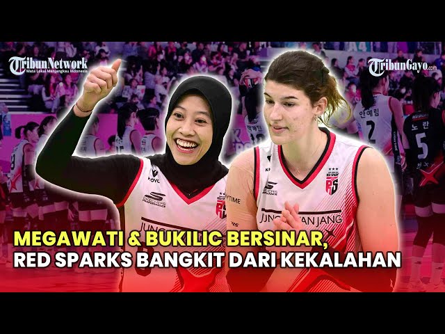 🔴 LIVE LIGA VOLI KOREA HARI INI: MEGAWATI & BUKILIC BERSINAR, RED SPARKS BANGKIT DARI KEKALAHAN