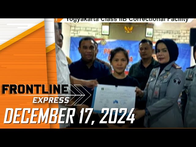 FRONTLINE EXPRESS LIVESTREAM | December 17, 2024 | 2:30PM