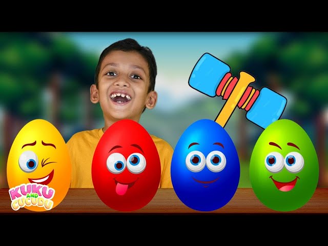 Surprise eggs | Kids songs - Kuku and Cucudu