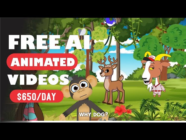 How to Create KIDS ANIMATION Video for FREE Using Canva.