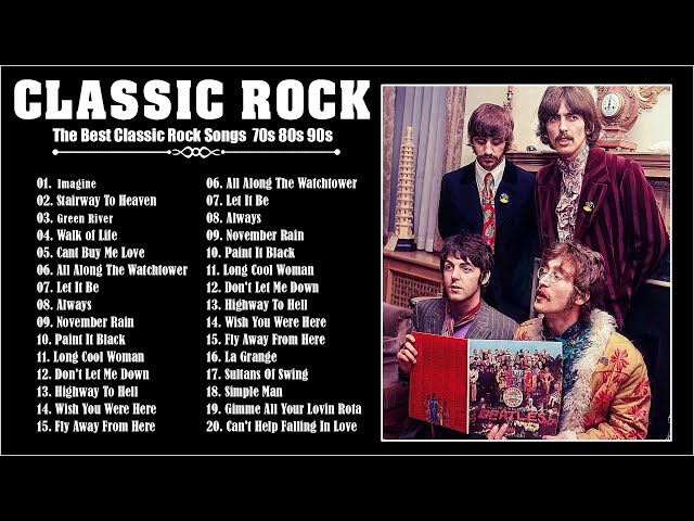 Classic Rock 70s 80s 90s | Classic Rock Songs Music | Best Of Classic Rock