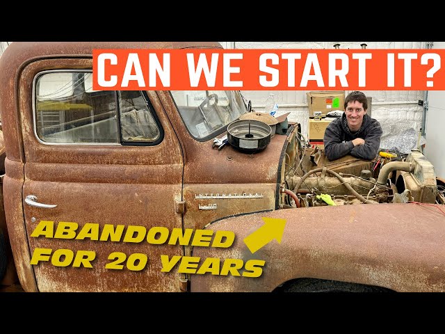 STARTING An ABANDONED 74 Year Old TRUCK *International L-110*