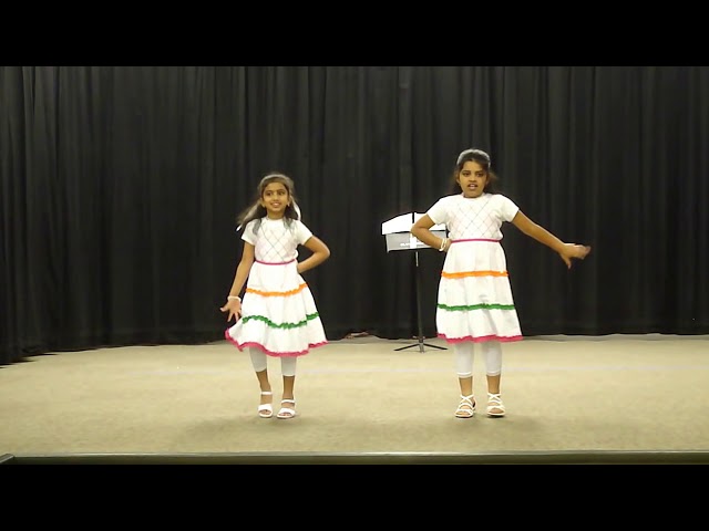 I Love My INDIA -- Performance by Ashwika Gampa & Harshita Narahari @ Clyde Hill Elementary School