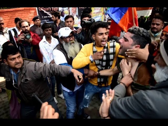 Kashmiri Person Beaten Up at Jantar Mantar | Raising Slogan 'Pakistan Zindabad' | Ten News Exclusive