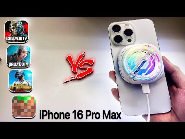 iPhone 16 Pro Max Test Gaming ( WZM, CODM, PUGM, MINECRAFT)