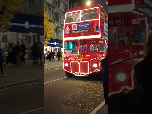 Paddington London Bus uk #tour#bus #london #xmas #paddington #2024 #bondstreet #oxfordstreet