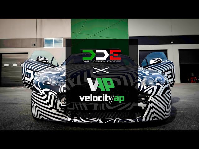 Did DDE & Velocity AP Build Worlds Loudest Aston Martin V8 Vantage?? VAP BTS.